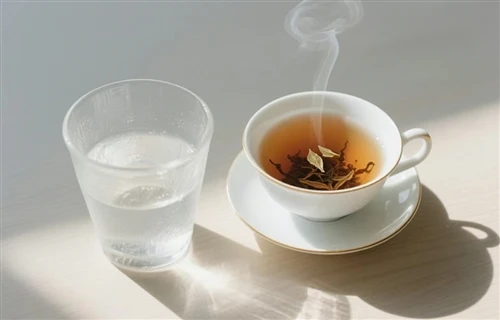 Adakah lebih baik minum air kosong atau teh?